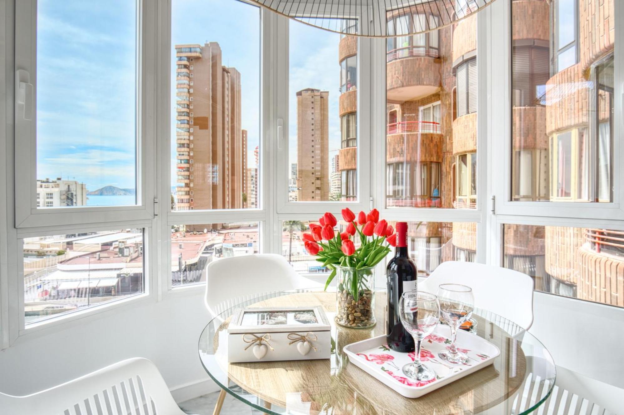 Апартаменты Coblanca 5-Exclusivo Loft 5-6 Бенидорм Экстерьер фото