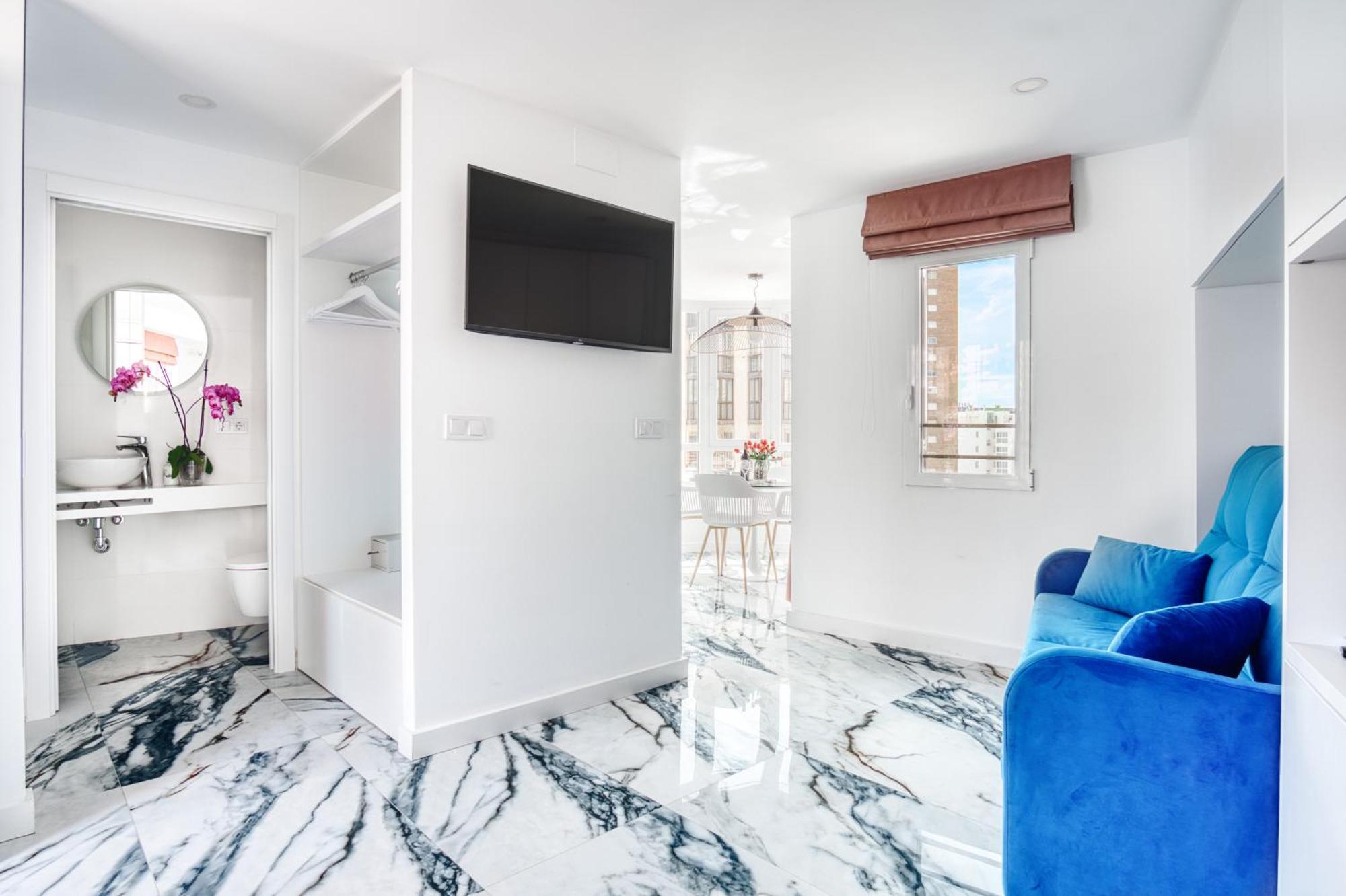 Апартаменты Coblanca 5-Exclusivo Loft 5-6 Бенидорм Экстерьер фото